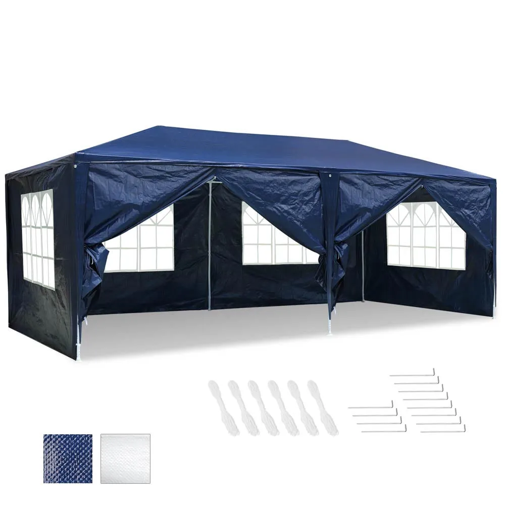 10x20 Outdoor Party Tent with Sides(6-Wall)