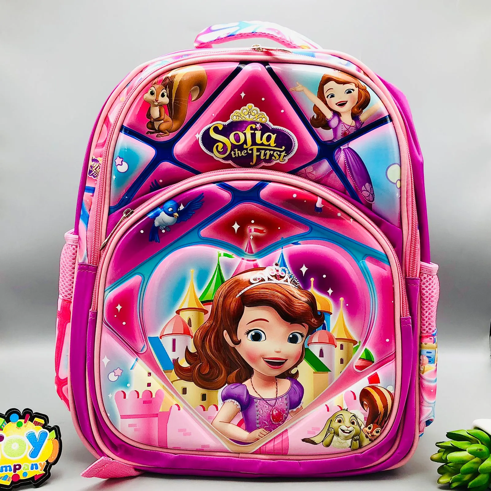 15* Inches Premium Sofia The First School Bag