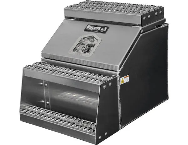 1705286 - HEAVY DUTY SMOOTH ALUMINUM WIDEOPEN™ STEP BOXES FOR SEMI TRUCKS