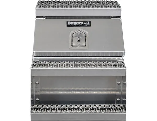 1705286 - HEAVY DUTY SMOOTH ALUMINUM WIDEOPEN™ STEP BOXES FOR SEMI TRUCKS