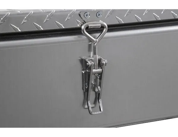 1705384 - HEAVY DUTY TRUCK AND TRAILER DIAMOND TREAD ALUMINUM IN-FRAME TRUCK TOOL BOX