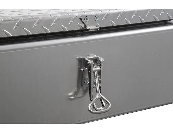 1705384 - HEAVY DUTY TRUCK AND TRAILER DIAMOND TREAD ALUMINUM IN-FRAME TRUCK TOOL BOX