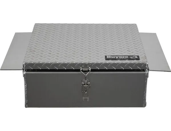 1705384 - HEAVY DUTY TRUCK AND TRAILER DIAMOND TREAD ALUMINUM IN-FRAME TRUCK TOOL BOX