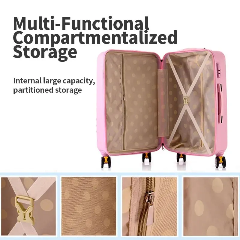 2 in 1 Suitcase Bag Trolley Travel Bag