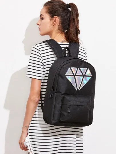 3D Diamond backpack