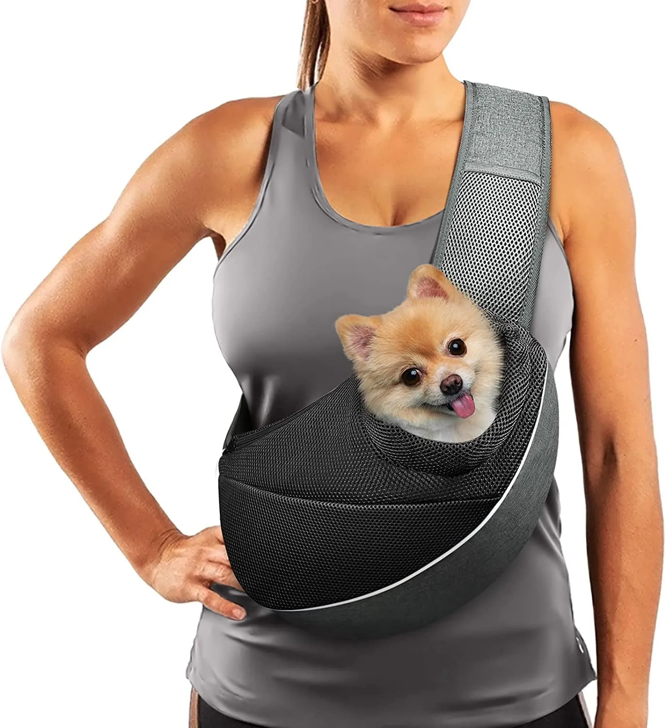 Adjustable Breathable Dog Sling Carrier