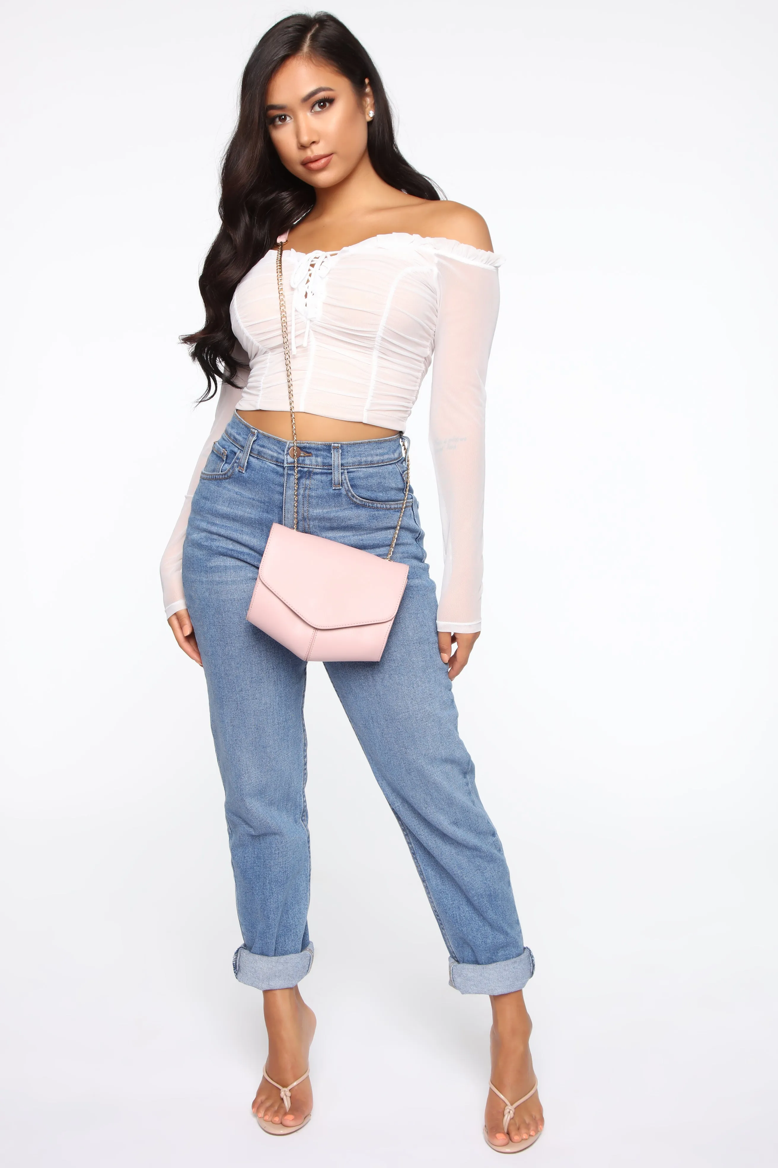 Adore Me Crossbody Bag - Blush