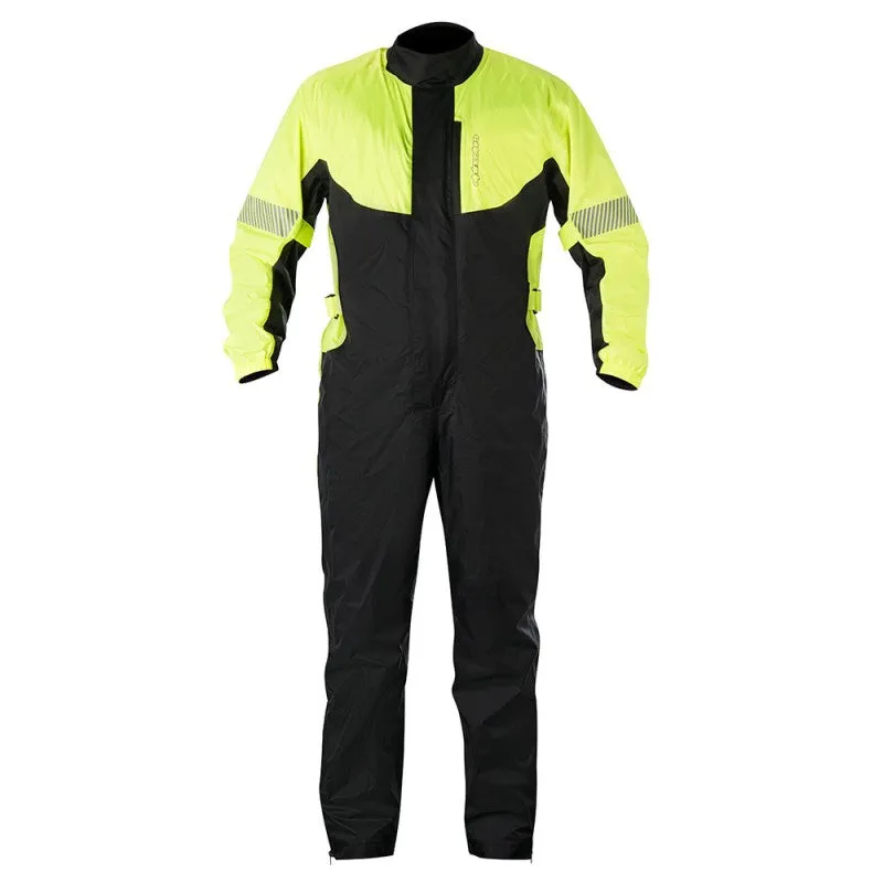 Alpinestars Hurricane Waterproof 1 Piece Over Suit - Fluo / Black