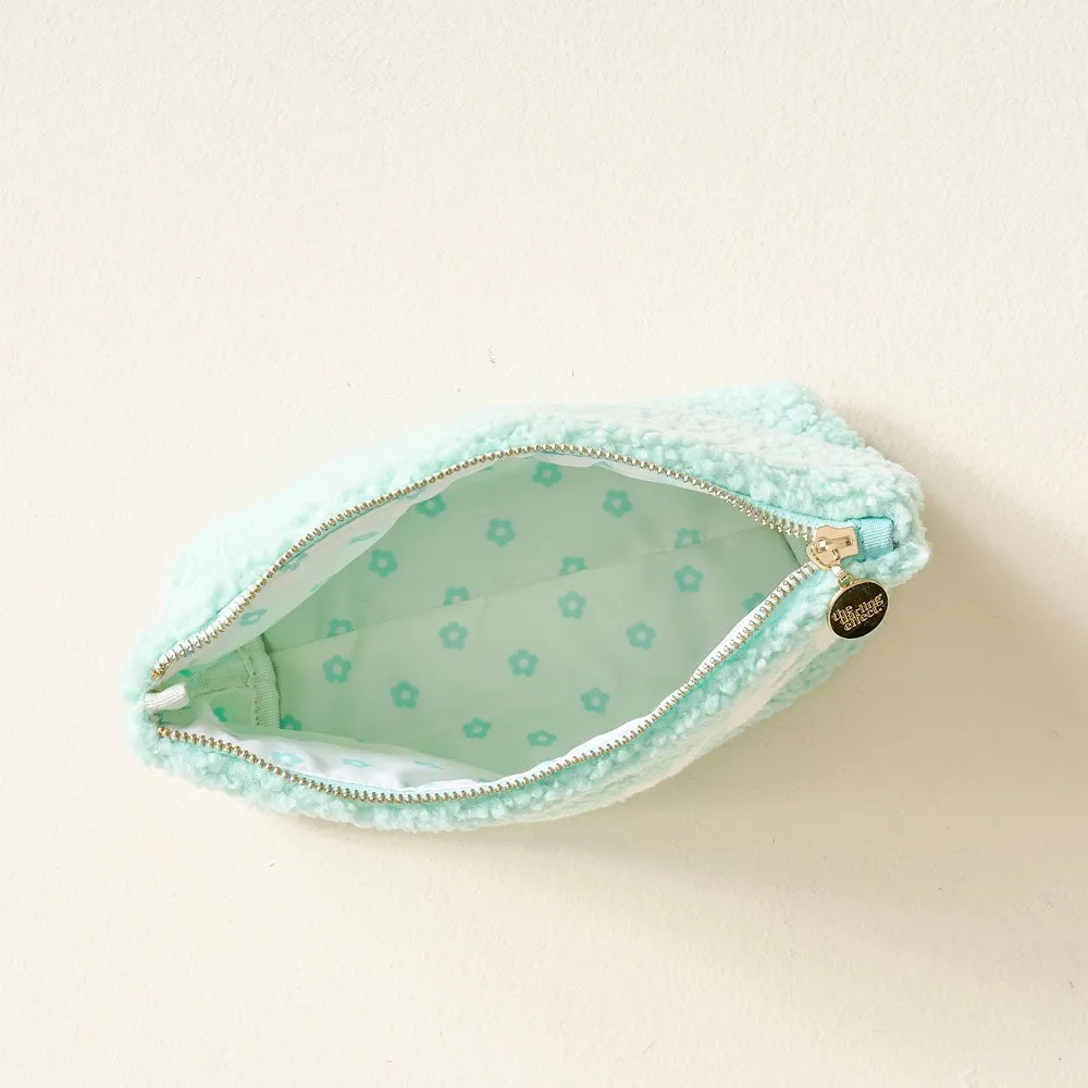 Aqua Teddy Pouch - Travel