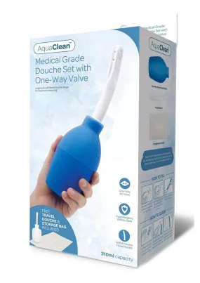 Aquaclean Large Volume 310ml Douche with One Way Valve