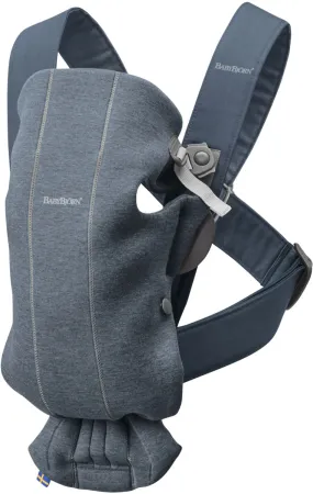 BabyBjorn Baby Carrier Mini, 3D Jersey - Dove Blue