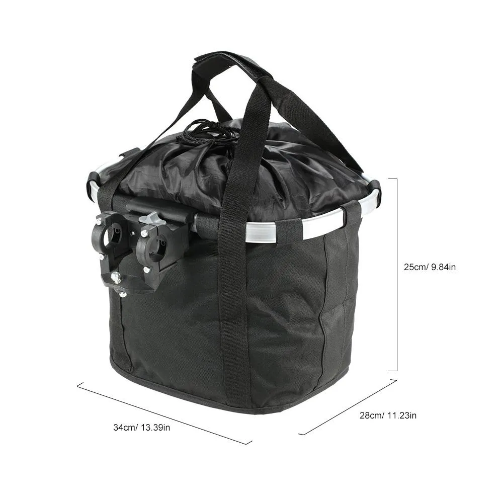 Bag - Detachable Basket Aluminum Alloy Frame Pet Carrier for Bicycle