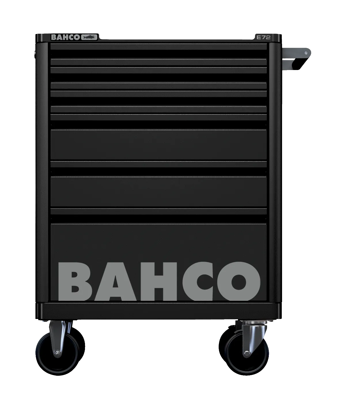 Bahco 1472K6BLACK E72 6 Drawer Black Mobile Roller Cabinet