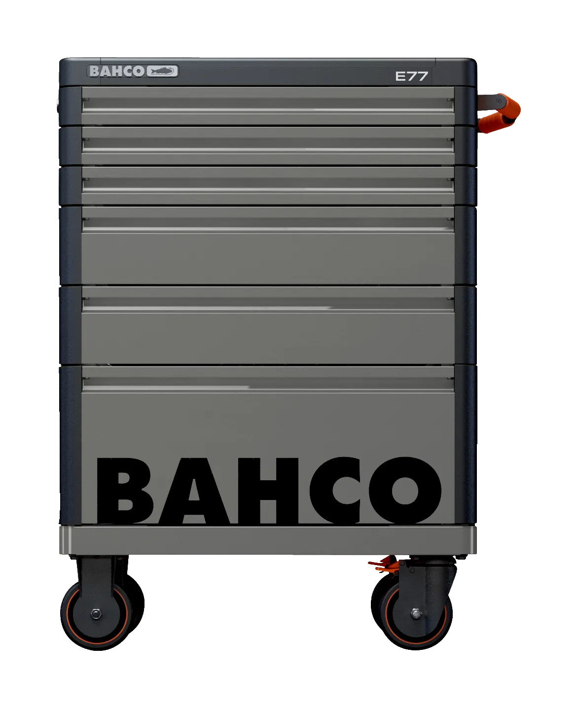 Bahco 1477K6GREY E77 Premium 6 Drawer Grey Mobile Roller Cabinet