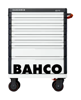 Bahco 1477K7WHITE E77 Premium 7 Drawer White Mobile Roller Cabinet