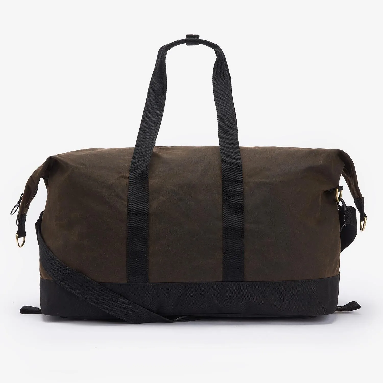 Barbour Field Wax Holdall in Olive/Black