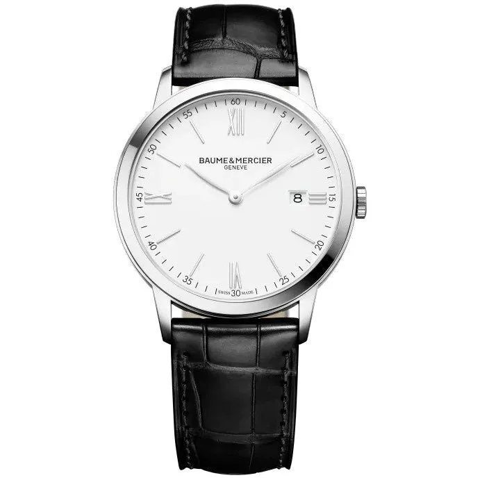 Baume & Mercier Men's Black Classima Watch 10323