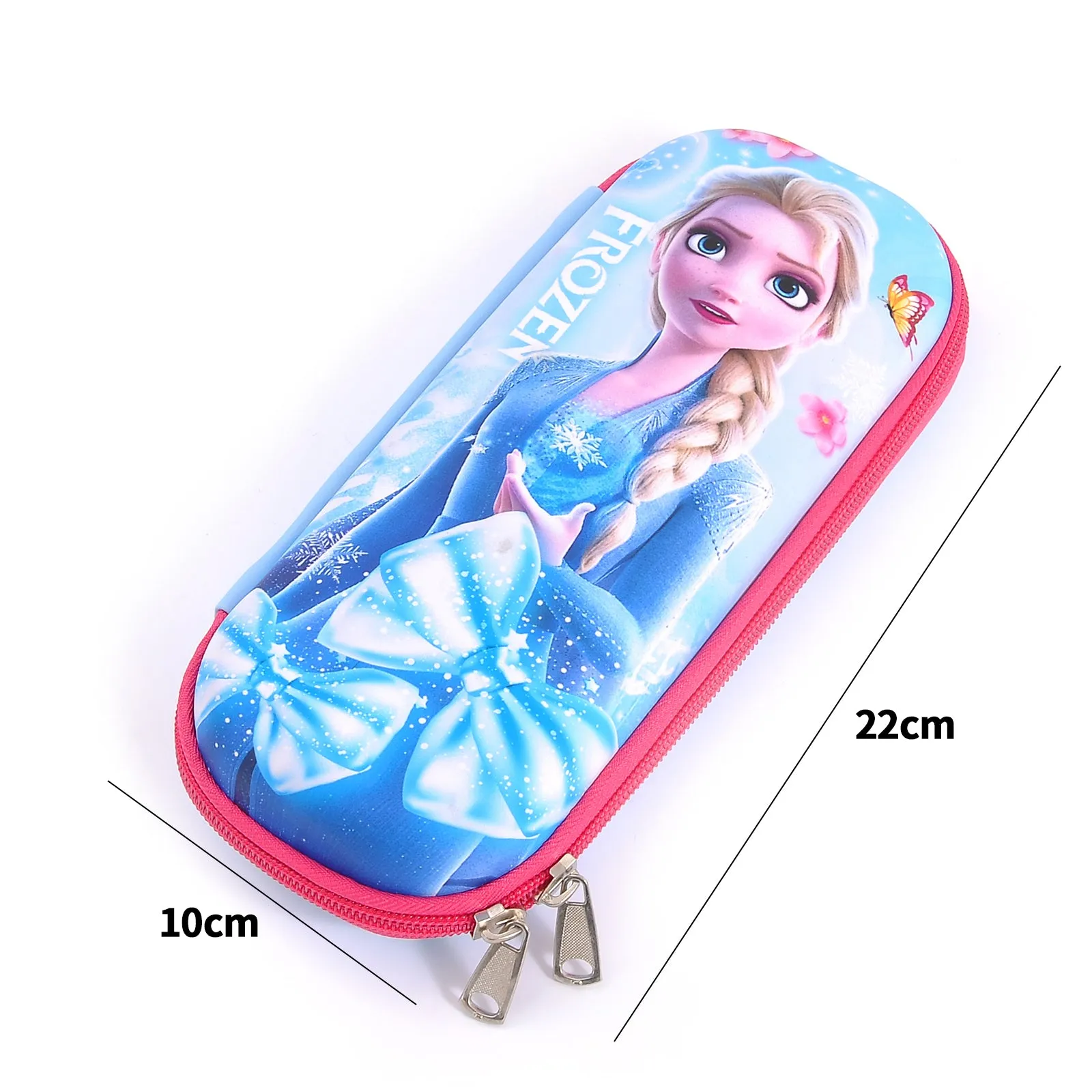 Beautiful 3D Embossed Print Pencil Case For Cute Girls