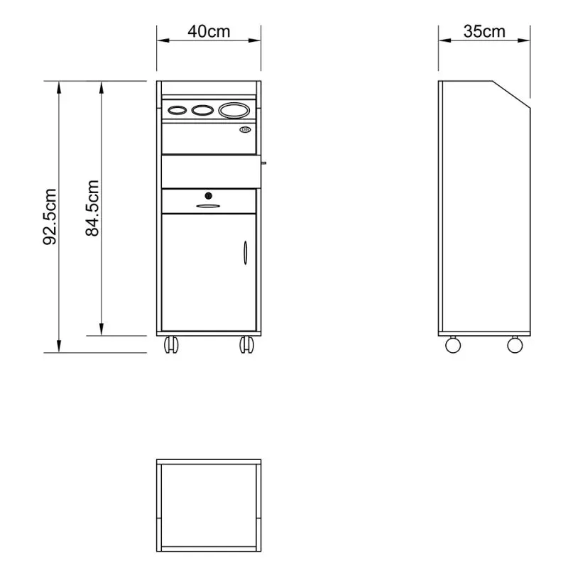 beauty Salon Trolley Cart  Trolley Simplex