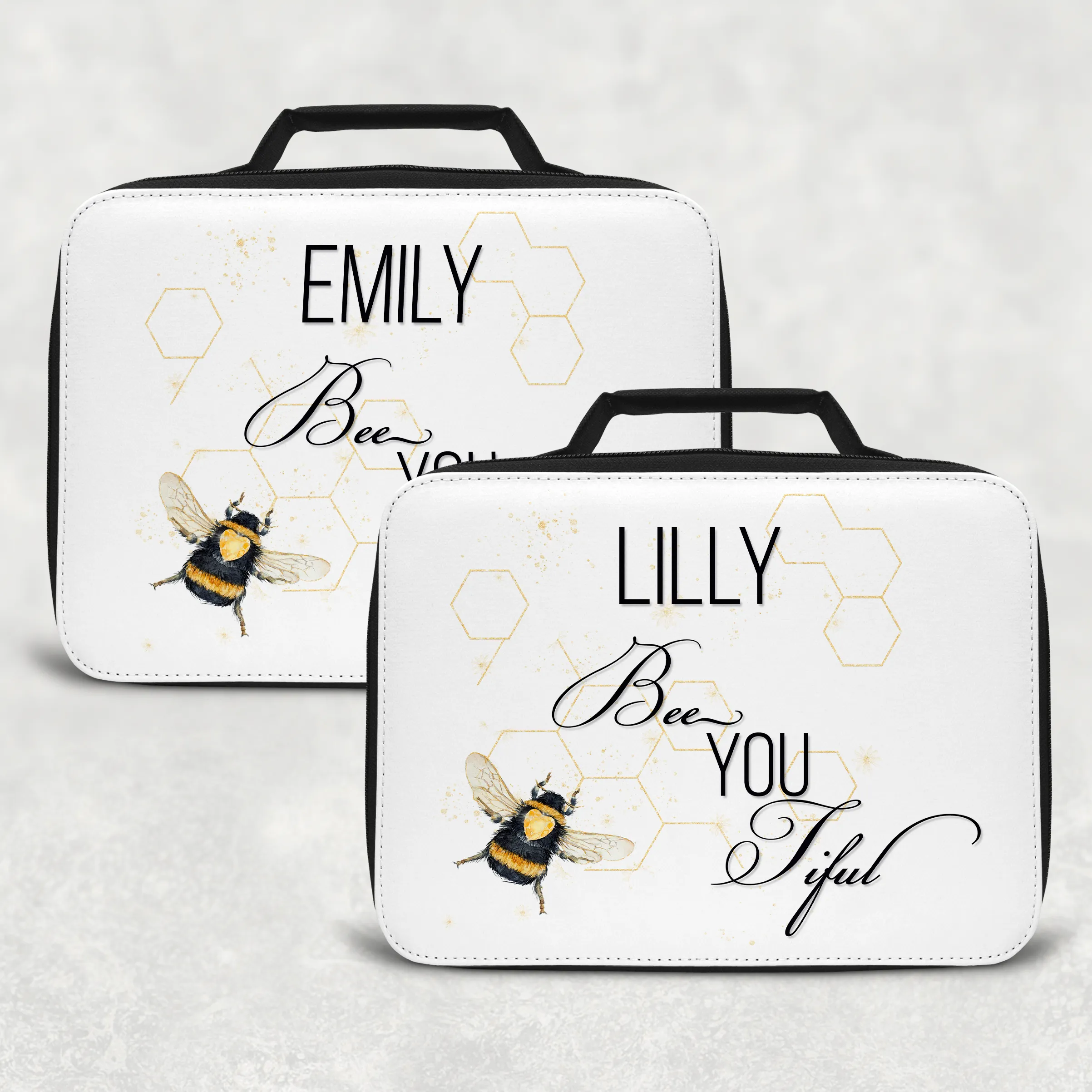 Bee You Tiful Positivity Insulated Lunch Bag