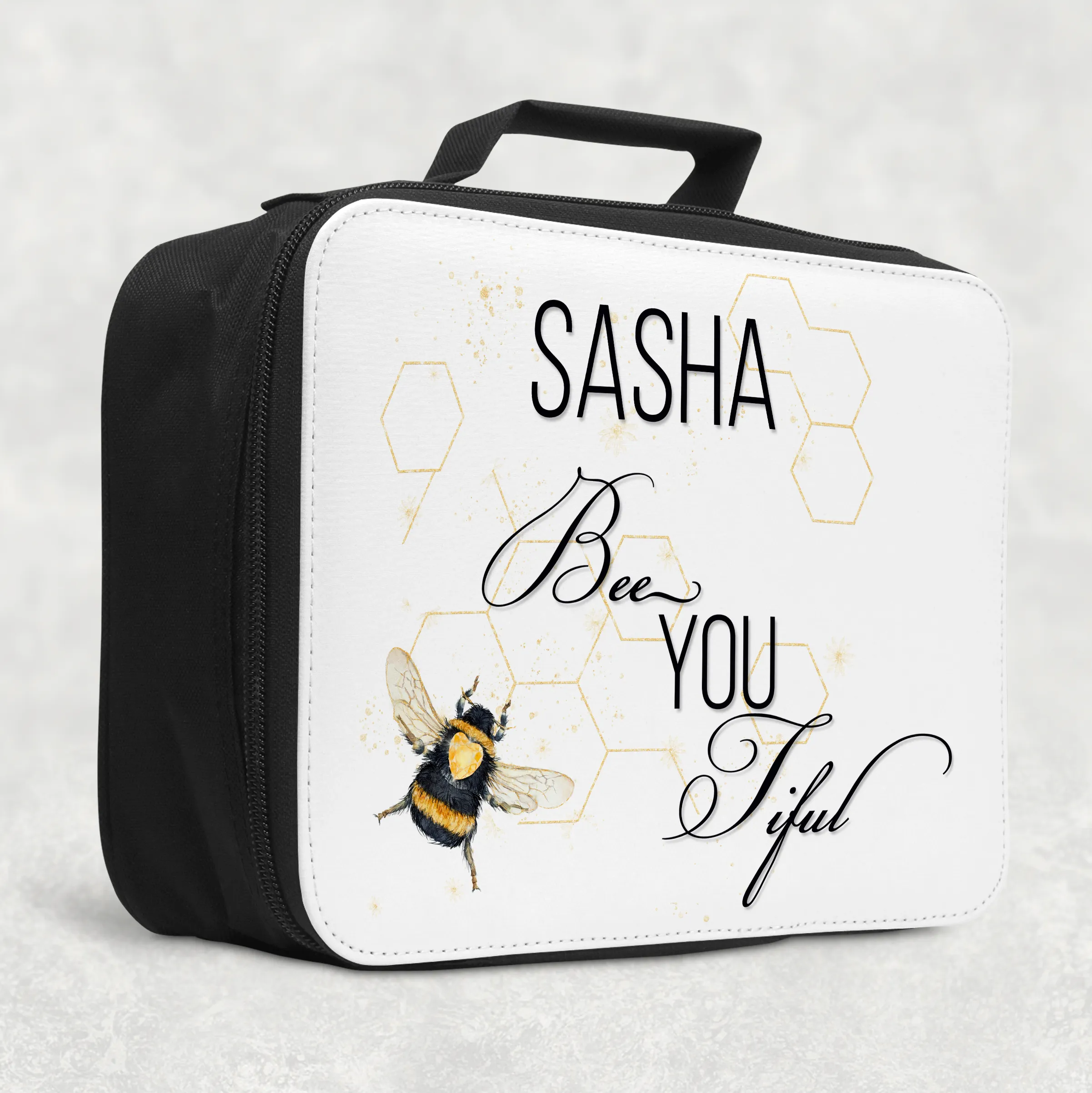 Bee You Tiful Positivity Insulated Lunch Bag