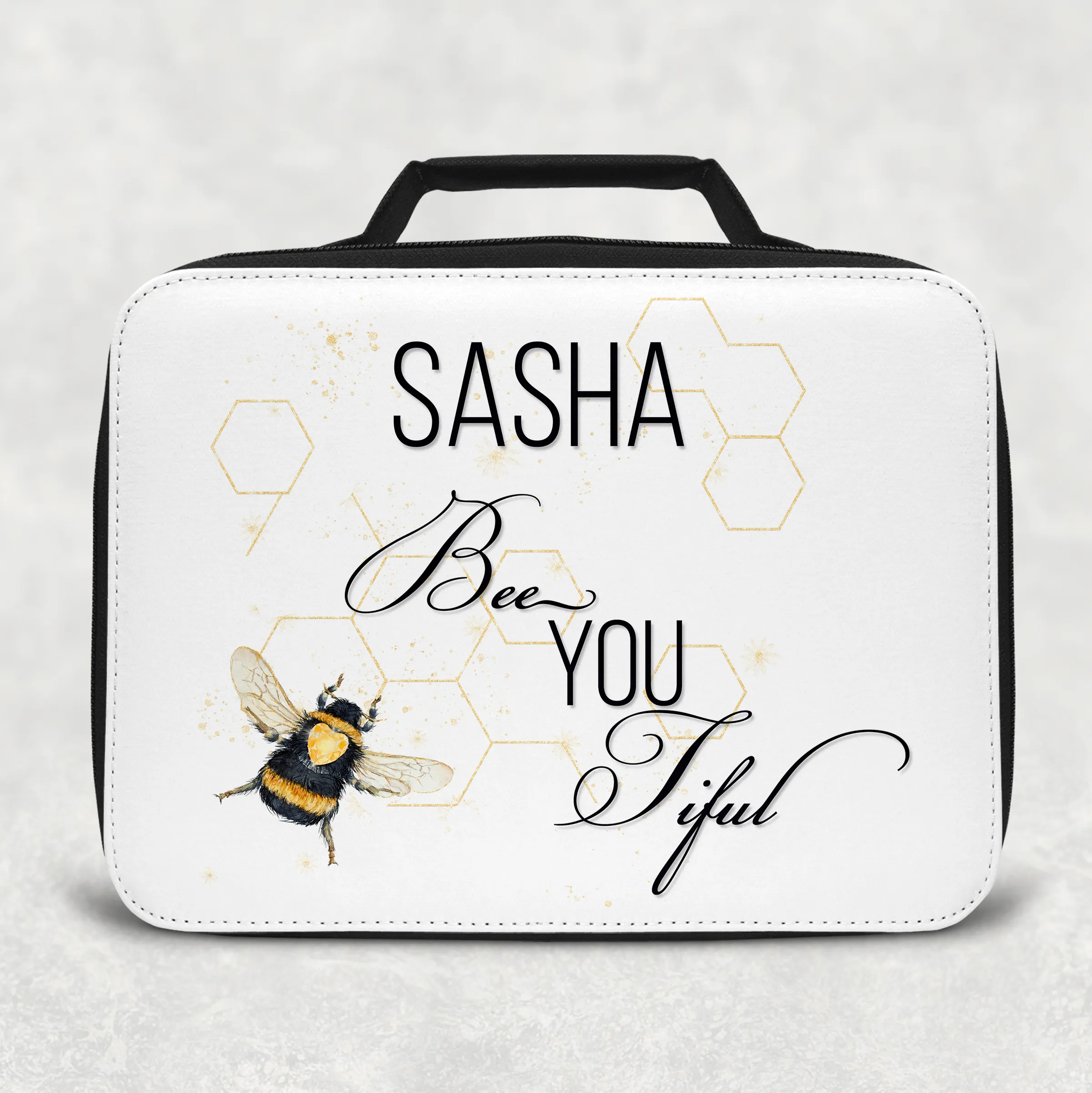 Bee You Tiful Positivity Insulated Lunch Bag