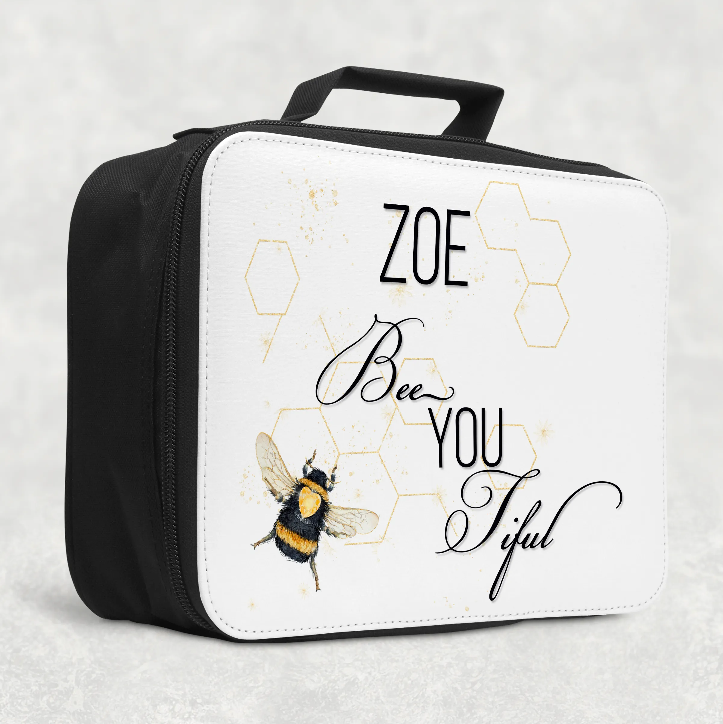 Bee You Tiful Positivity Insulated Lunch Bag