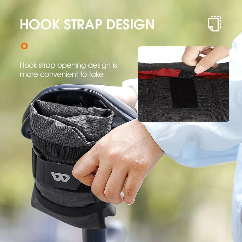 Bicycle Bag Foldable Tool Bag Front Frame Bag Bike Saddle Pouch Burrito Pack Bike Rear Tool Kits Cycling Accessories