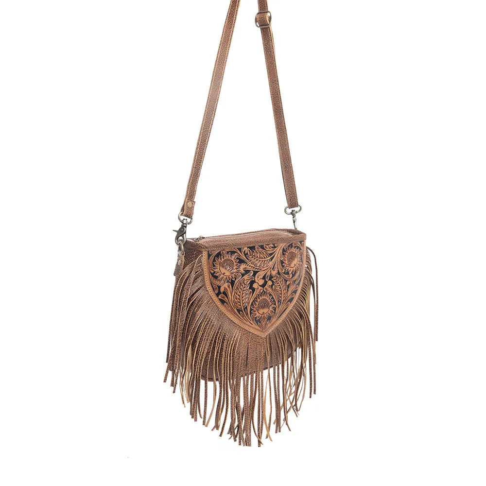 Billington Peak Hand-Tooled Bag