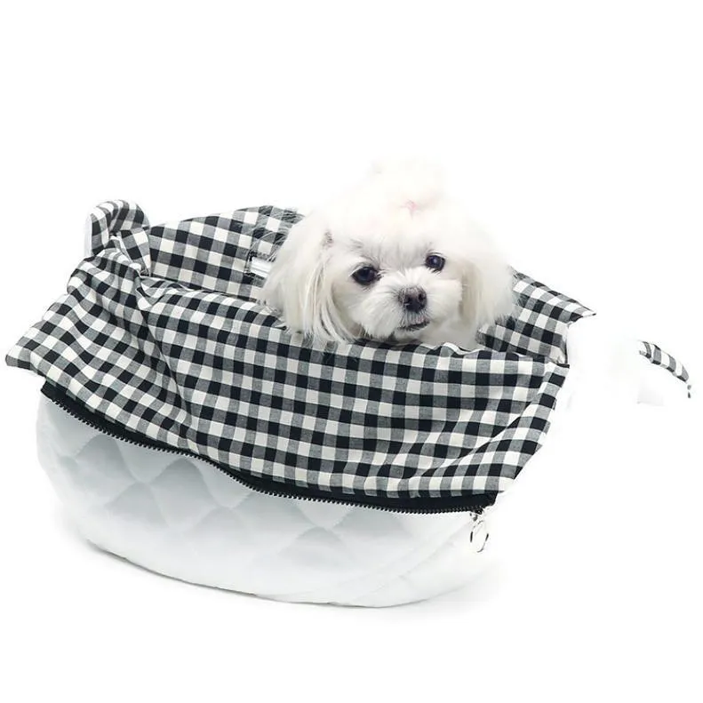 Black Check Inner Cooling Bag For Fundle