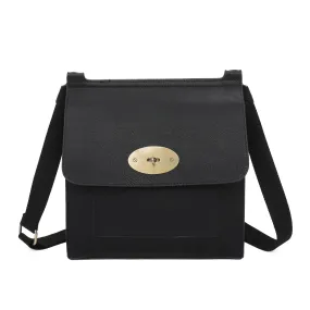 Black Lottie Crossbody Bag