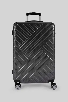 Black Luggage Trolley 28"