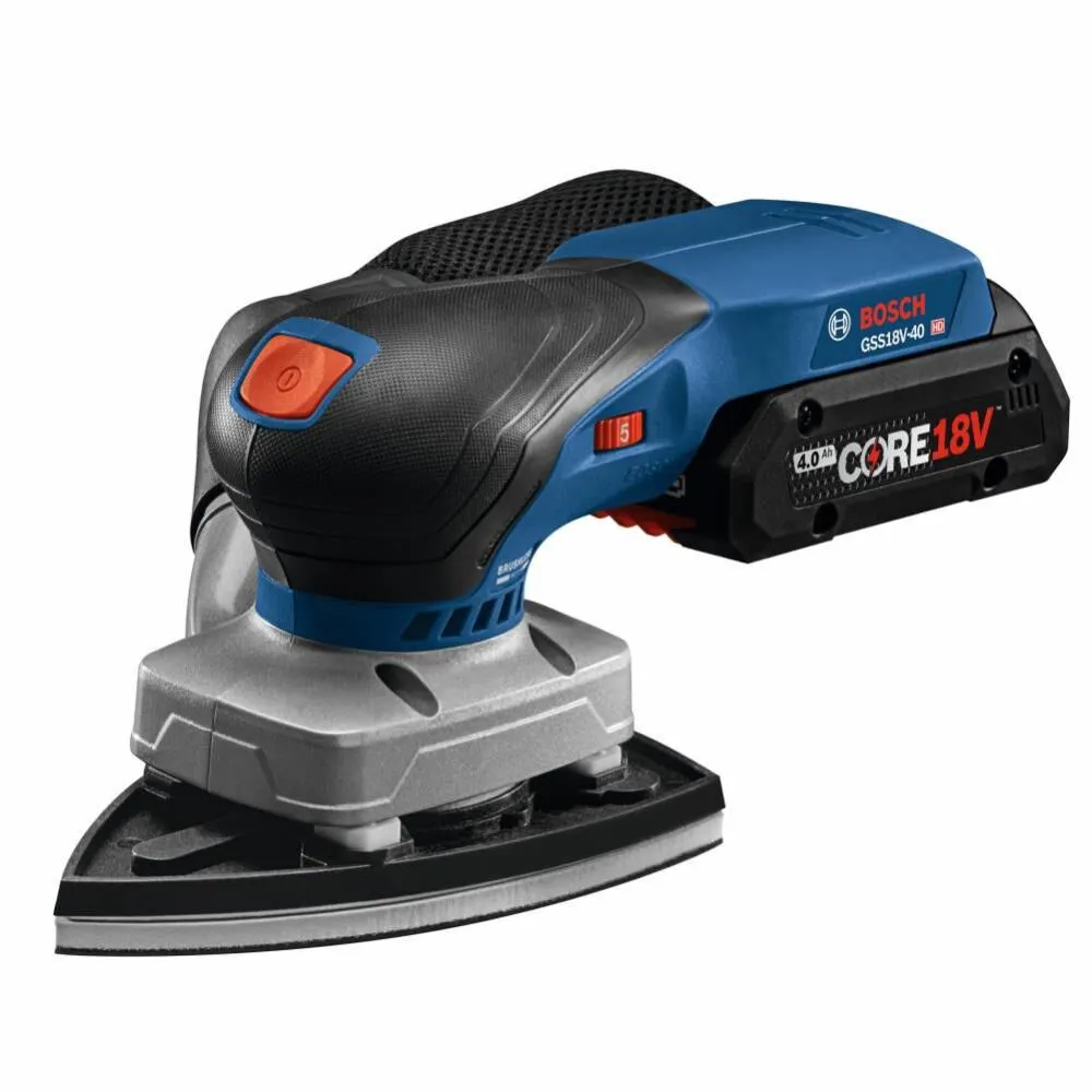 Bosch GSS18V-40N 18V Orbital Finishing Sander (Tool Only)