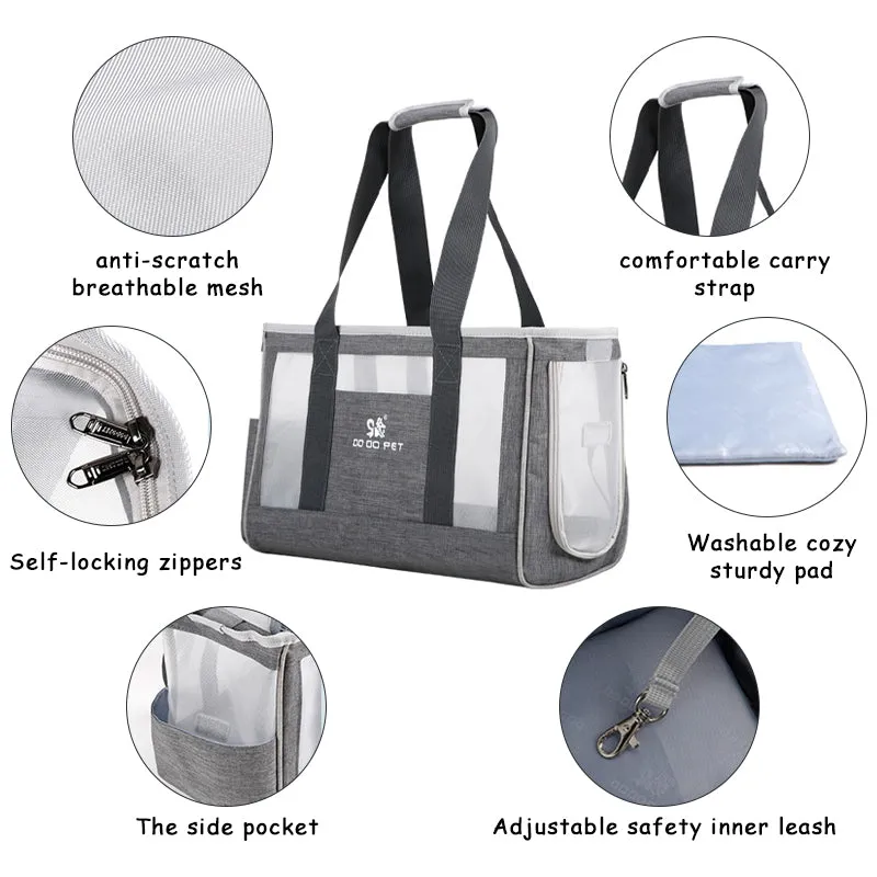 Breathable Pet Carrier for Dogs and Cats