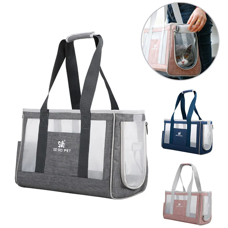 Breathable Pet Carrier for Dogs and Cats