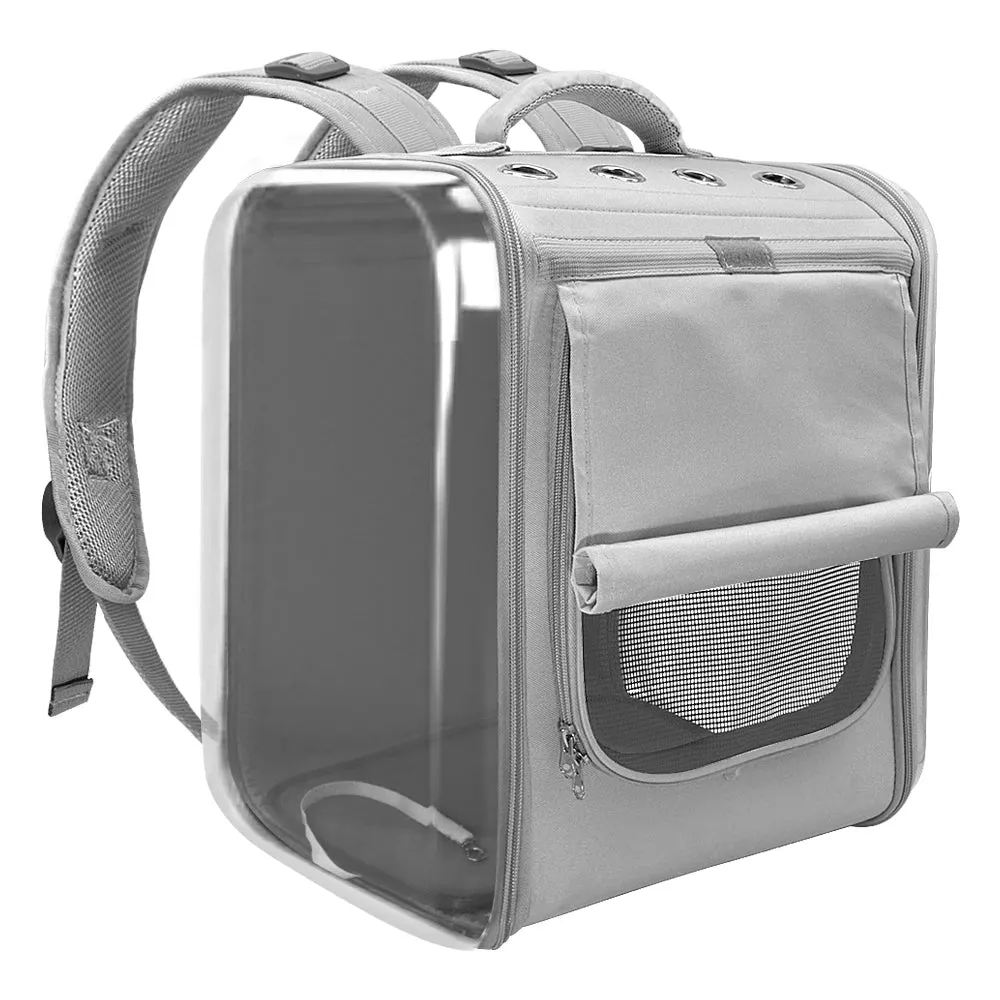 Breathable Pet Cat Carrier Backpack – Portable Travel Bag for Small Dogs & Cats