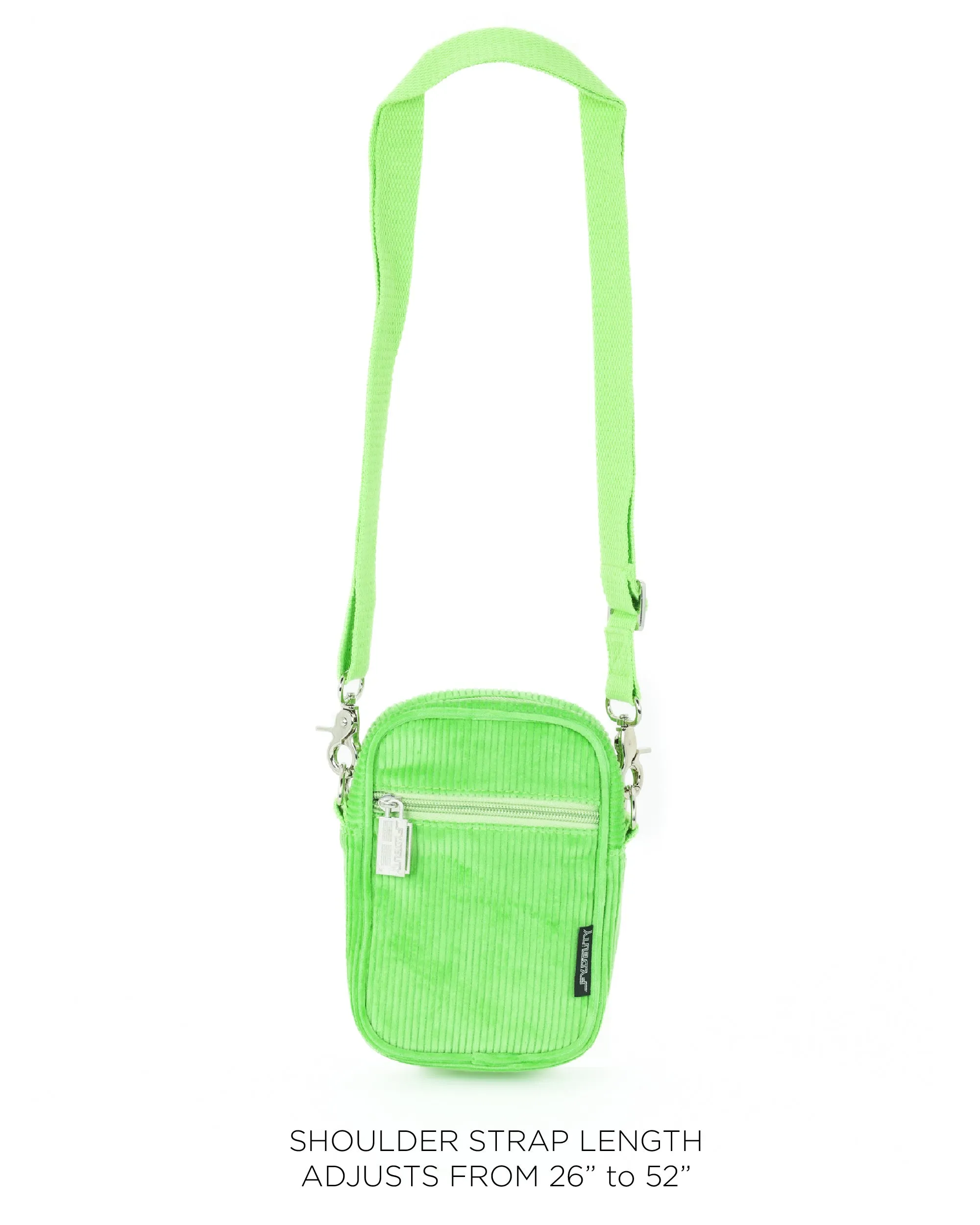 Brick Bag | Mini Crossbody | Corduroy Green