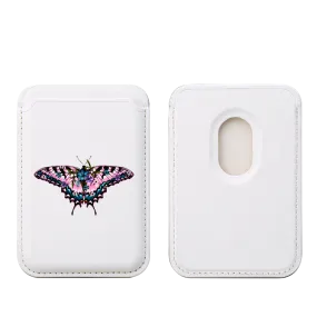 Butterfly VI MagSafe Wallet- White