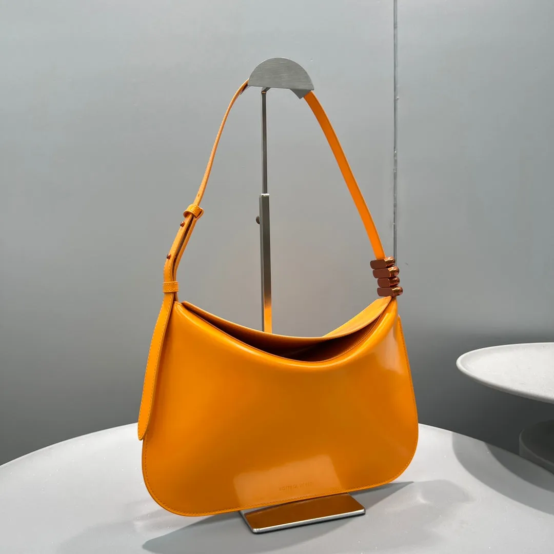 BV Flap Bag Orange, For Women, Bags 12.4in/31.5cm