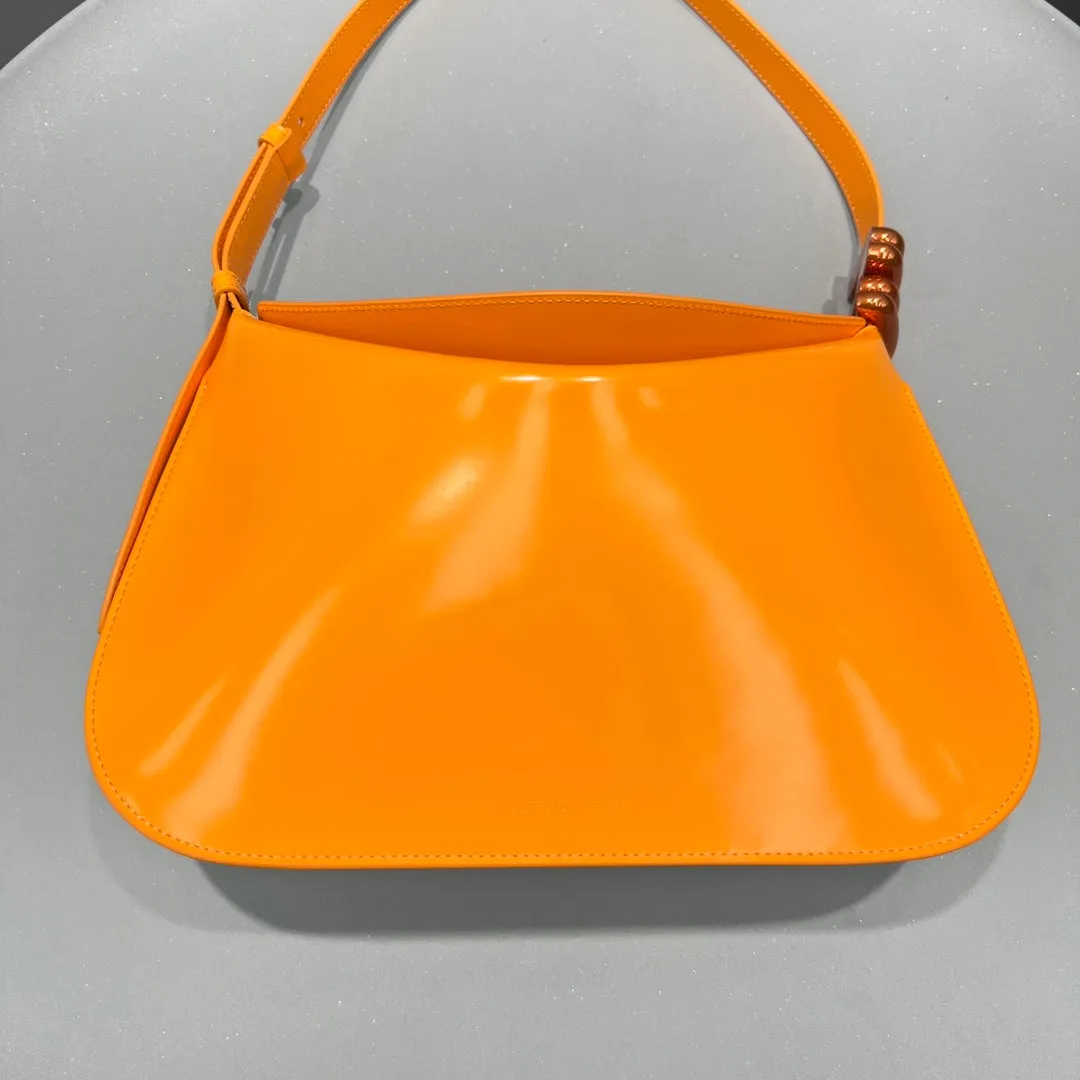 BV Flap Bag Orange, For Women, Bags 12.4in/31.5cm