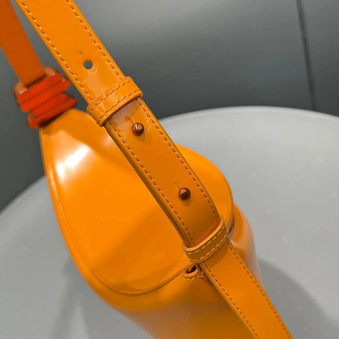 BV Flap Bag Orange, For Women, Bags 12.4in/31.5cm