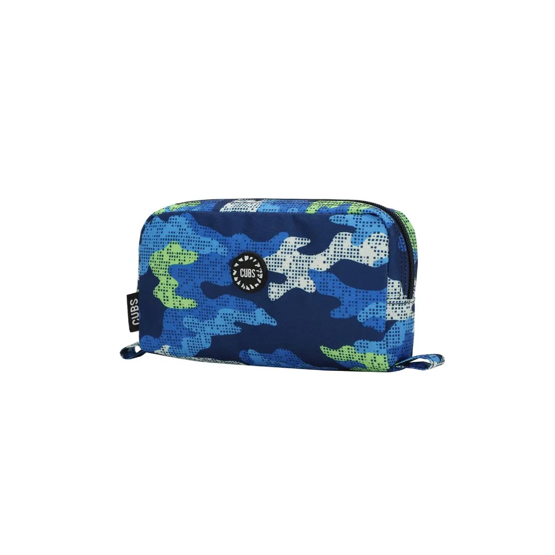 Camouflage Blue Pencil Case