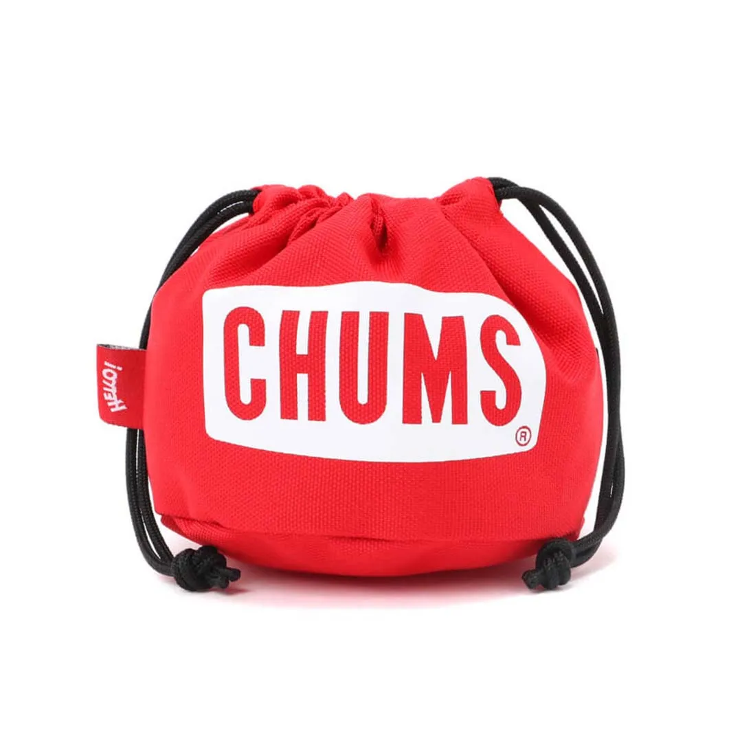 CHUMS Logo Drawstring Tool Case S