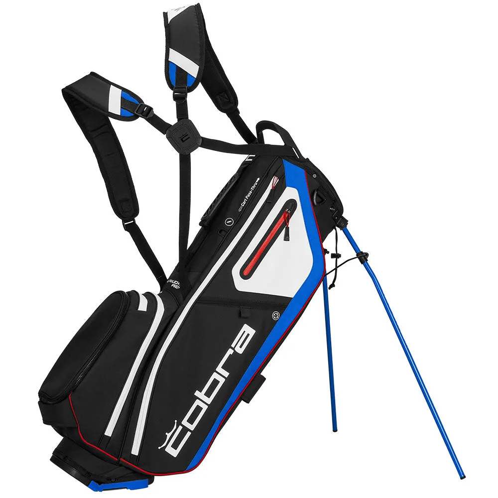 Cobra Ultralight Pro  Stand Bag - Puma Black/Electric Blue