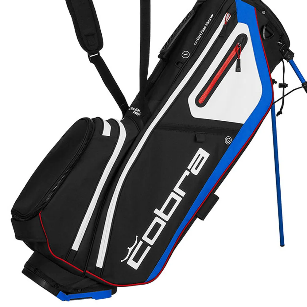 Cobra Ultralight Pro  Stand Bag - Puma Black/Electric Blue