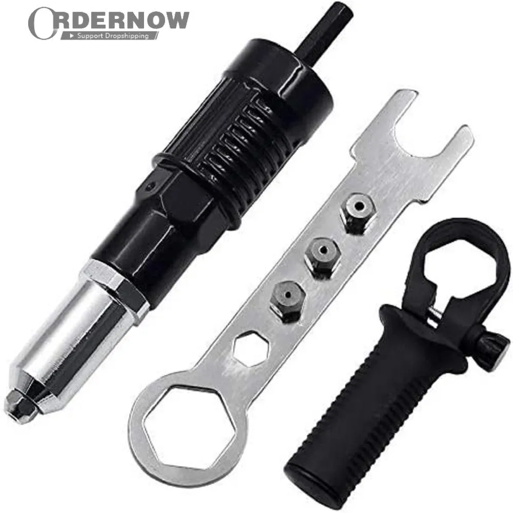 Cordless Electric Rivet Nut Gun Drill Tool