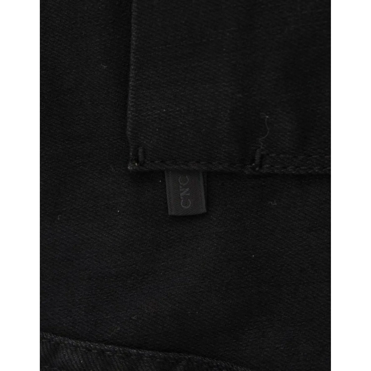 Costume National Elegant Black Straight Leg Jeans