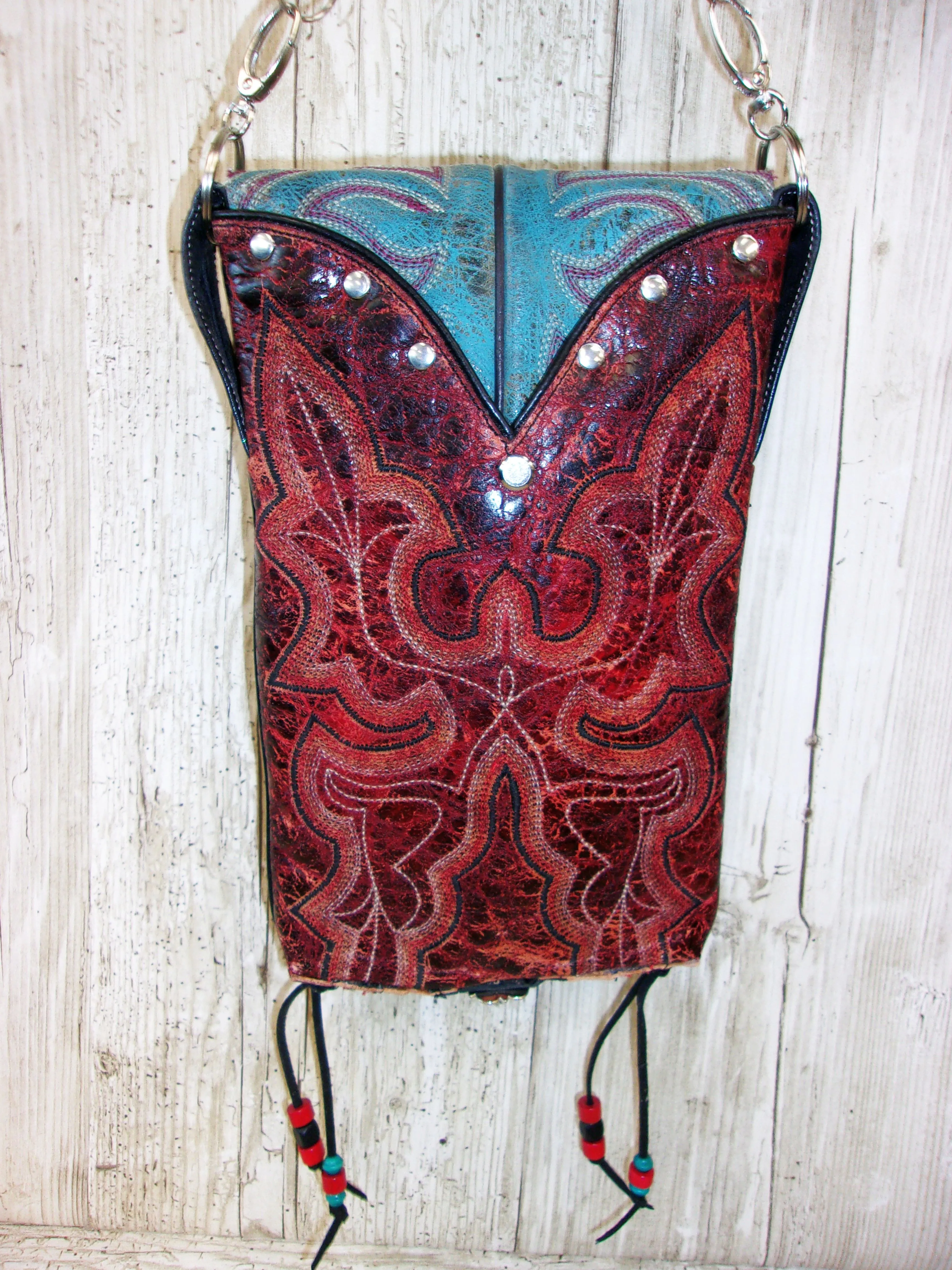 Cowboy Boot Crossbody Hipster Purse HP994