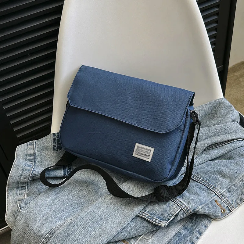 Cross body shoulder bag printed logo