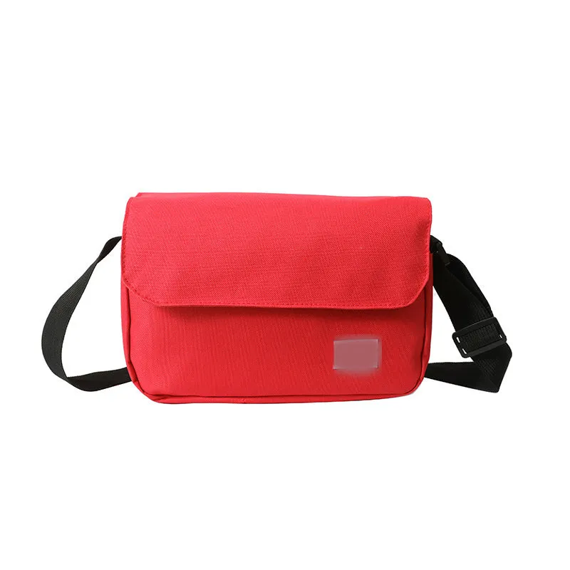 Cross body shoulder bag printed logo